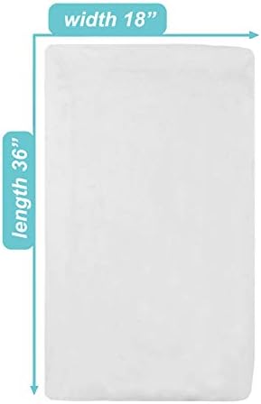 American Baby Company 2 Pack 100% Natural Cotton Fitted Cradle/Bassinet Sheets - Image 3
