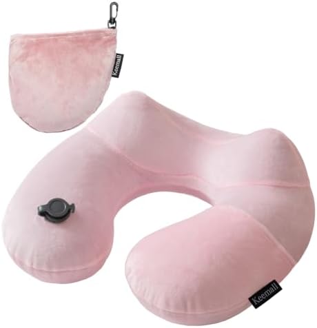 Keemall Inflatable Travel Neck & Shoulder Pillow by Keemall