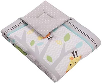 Animals 3pcs Baby Crib Bedding Set, - Image 6