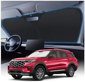 KUST Windshield Sun Shade for 2020-2025 2026 Ford Explorer Accessories by KUST
