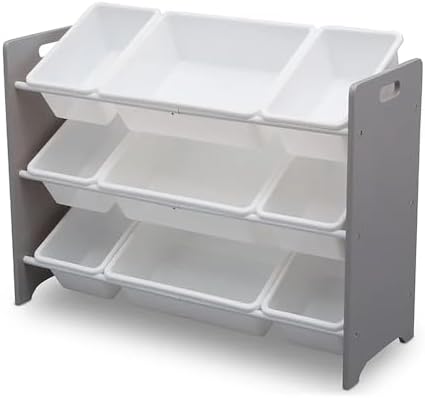 Delta Children MySize 9 Bin Plastic Toy Organizer - Image 2