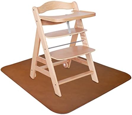 Linkidea Vegan Leather Splat Mat, Under High Chair Floor Mat - Image 5