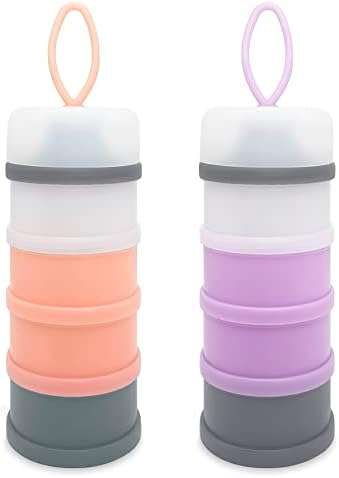 Baby Formula Dispenser, Formula Container, Portable Milk Powder Dispenser by LADISO