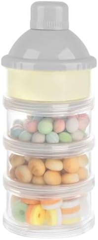 Accmor Formula Dispenser On The Go, 4 Compartments Stackable Formula Container - Image 4