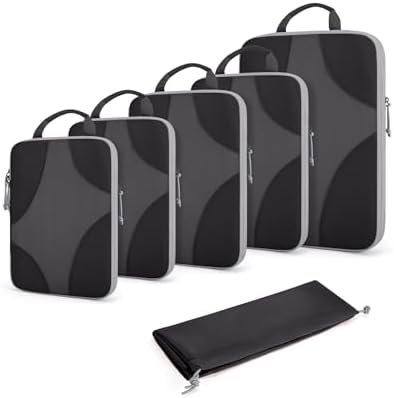 Bagsmart Compression Packing Cubes, Travel Bag Cruise Ship Essentials by BAGSMART