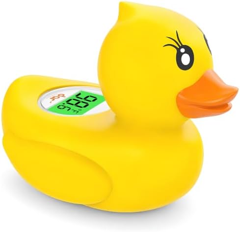 Baby Bath Thermometer for Infants & Todlers, Floating Duck Water Thermometer by dardarouxiao