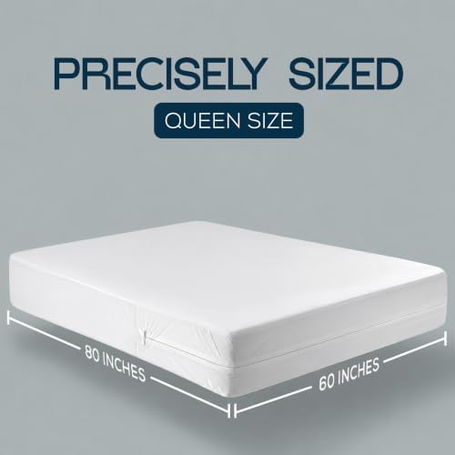 Bulk 10-Pack Hotel Queen Size Mattress Encasement 100% Waterproof - Image 2