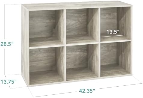 Best Choice Products 6-Cube Storage Organizer, 13.5in Shelf Opening, Display - Image 2