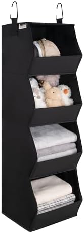 StorageWorks Basics Hanging Closet Organizer, Foldable Storage Organizer by StorageWorks