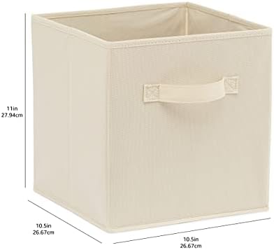 Amazon Basics Collapsible Fabric Storage Cubes Organizer - Image 4