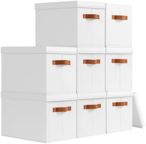 Homsorout Storage Bins with Lids by Homsorout