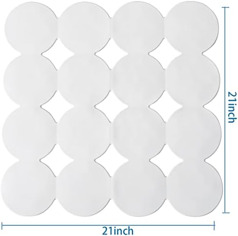 Webos Square Shower Mat Nonslip - Image 4
