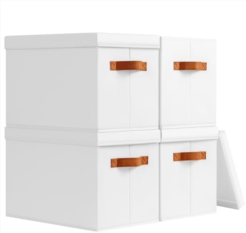Homsorout Storage Bins with Lids by Homsorout