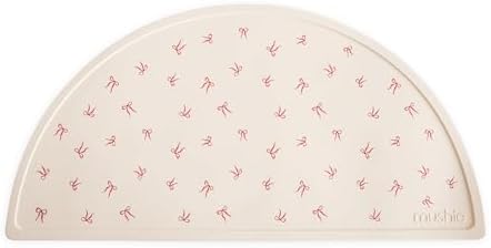 mushie Silicone Placemat for Kids | BPA-Free Non-Slip Design by mushie