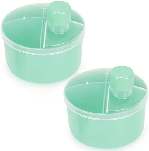 Accmor Formula Dispenser On The Go, Non-Spill Rotating Four-Compartment Formula by Accmor