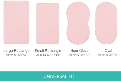 Bassinet Sheets 100% Cotton, 2 Pack Bassinet Sheets - Image 5