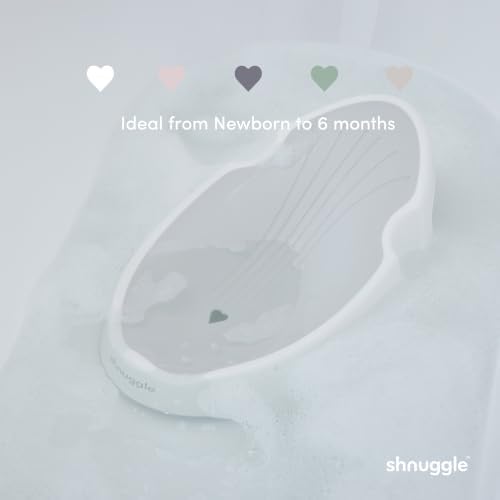 Shnuggle | Newborn Baby Bath Support | Ergonomic Soft-Touch Seat | Lightweight - Image 7