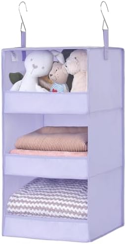 GRANNY SAYS 3-Shelf Hanging Closet Organizer, Foldable Storage by GRANNYSAYS