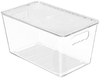 Vtopmart 1 Pack Clear Stackable Storage Bins by Vtopmart