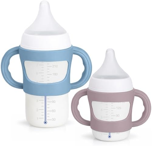2 Pack Silicone Baby Bottle Handles by Unknown