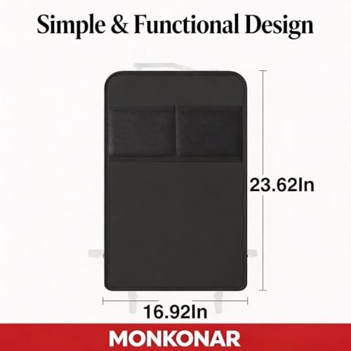 2 Pack Leather Car Seat Protector - Image 6