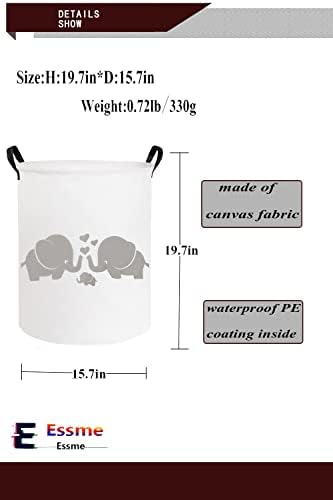 ESSME Baby Laundry Basket, Elephant Hamper，Baby Hamper - Image 6