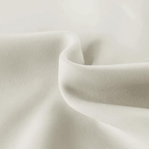 Hiasan Ivory Valance Curtains for Window 42 x 12 Inches 1 Panel - Image 4