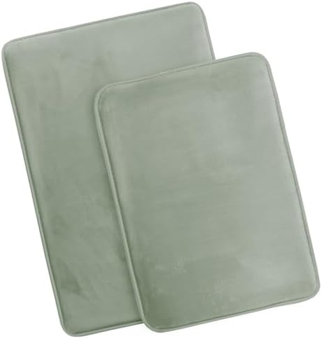 Clara Clark 2 Piece Bathroom Rug Set - Image 4