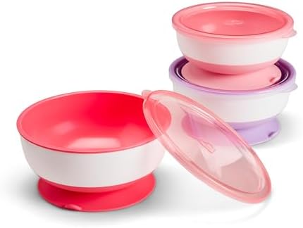Munchkin Stay Put Munchkin Suction Baby Bowls by Munchkin