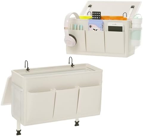 Bedside Caddy Storage Organizer by Edudif