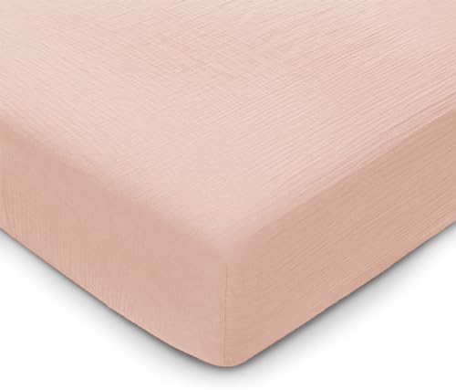 Comfy Cubs 100% Muslin Cotton Fitted Crib Sheet by ComfyCubs
