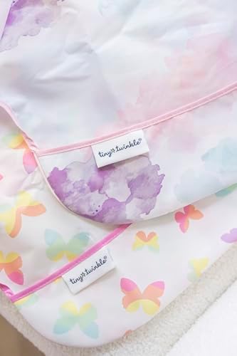 Tiny Twinkle Long Sleeve Bib for Babies & Toddlers | Waterproof Smock Bib for - Image 3