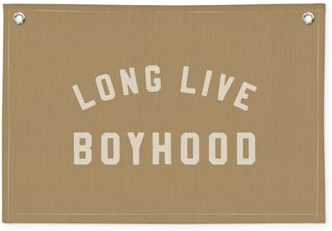 Long Live Boyhood Boys Room Decor by Wheatwin
