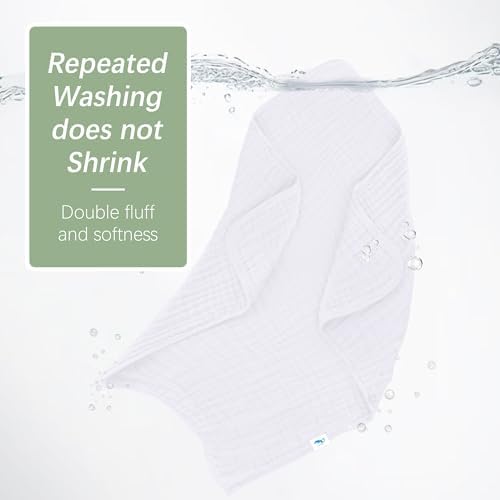SWEET DOLPHIN Muslin Baby Bath Towels Blanket - Image 6