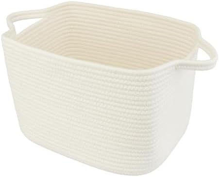 XUANGUO Woven Cotton Rope Storage Basket by XUANGUO