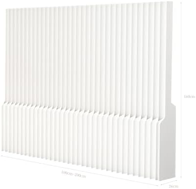 Paper Foldable Paper Room Divider Wall, Adjustable Privacy Screen, Lightweight - Image 3