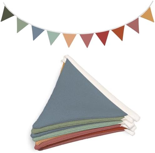 Playroom Decor Pennant Banner Flags 5.5Ft by Unknown