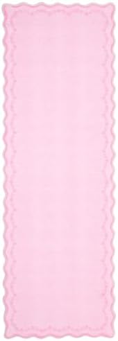GarveeHome 2.5x8 Scalloped Washable Runner Rug Non Slip Hallway Kitchen Rug - Image 5