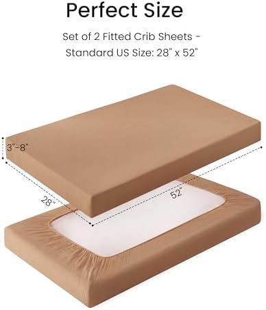 Muslin Crib Sheets for Boy Girl - Image 7