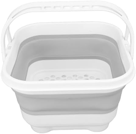 Foldable Bath Toy Holder With Removable Base | Drying Cute Storage Bin - Image 4