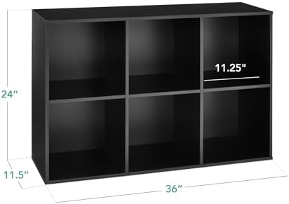 Best Choice Products 6-Cube Storage Organizer, 11in Shelf Opening, Display Shelf - Image 2