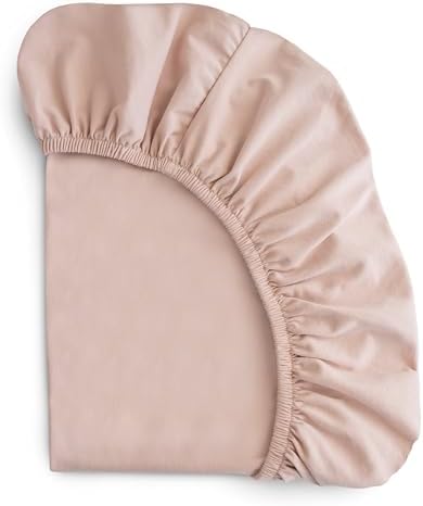 mushie Stretchy & Soft Crib Sheet | Fitted 28" x 52" by mushie