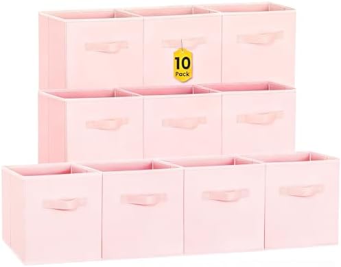 Criusia Storage Cubes- 11 Inch Cube Storage Bins by Criusia