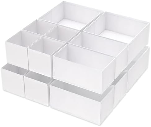 Criusia 16 Pack Underwear Drawer Organizer, Drawer Organizer Clothes, Foldable by Criusia