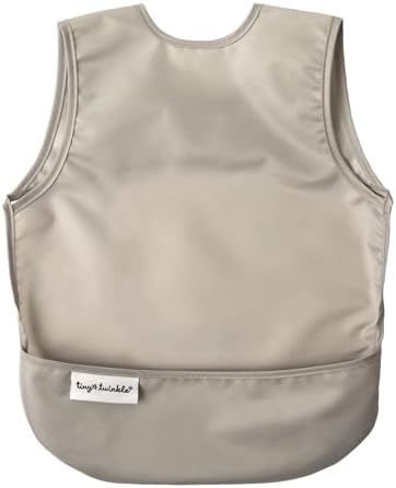 Tiny Twinkle Mess Proof Baby Bibs | 2 Pack Waterproof Toddler Bib - Image 5