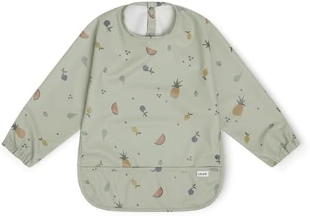 Lalo Long Sleeve Smock Bib, Machine Washable, Waterproof by Lalo