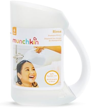 Munchkin® Rinse™ Shampoo Bath Rinser Cup, Ultra Soft and Flexible Rim, Toddlers - Image 3