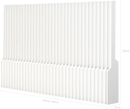 Paper Foldable Paper Room Divider Wall, Adjustable Privacy Screen, Lightweight - Image 3