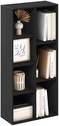 Furinno LUDER Book Shelf, 7-Cube Bookshelf, Bookcase by Furinno-FitsYourSpaceFitsYourBudget