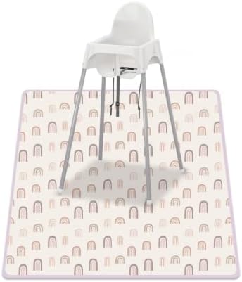 Baby Splat Mat for Under High Chair by CoolaPeach